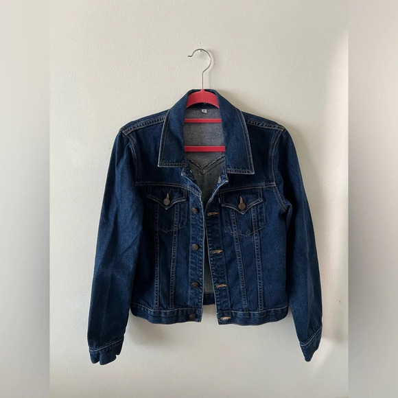 Earl Jeans Jackets & Blazers - Women’s Blue Earl Jean Denim Jacket in EUC size M